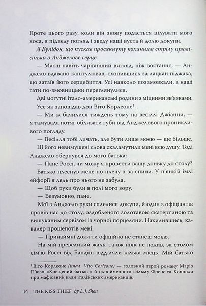 Викрадач поцілунку. Л. Дж. Шен 9786176796996 фото