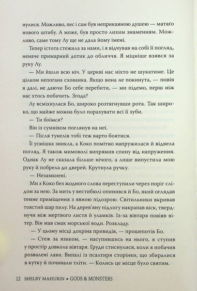 Боги й чудовиська. Шелбі Мег'юрін 9786176797149 фото
