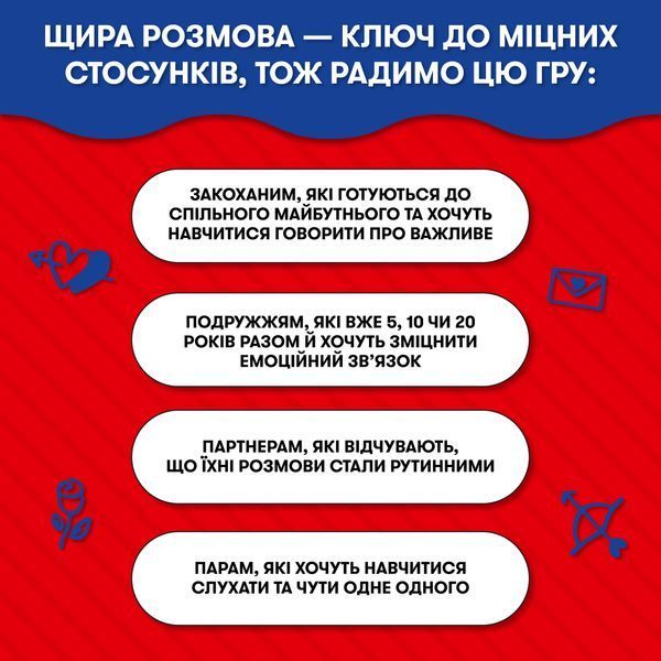 Гра для закоханих &laquo;Розкажи мені все! Love edition&raquo; 9786176797345 фото