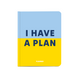 Планер &laquo;I HAVE A PLAN&raquo; синьо-жовтий 006 фото 1
