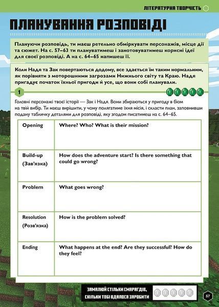 MINECRAFT Англійська мова. Офіційний посібник. 13-14 років Джон Гоулдінг, Ден Вайтгед 274 фото