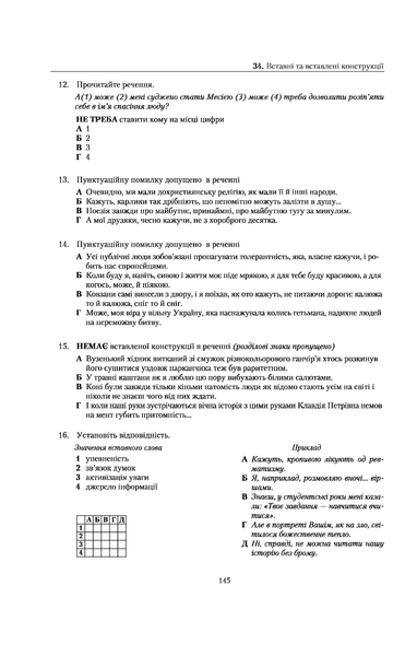Українська мова. Правопис у таблицях, тестові завдання. Олександр Авраменко, Оксана Тищенко 9786176797268 фото